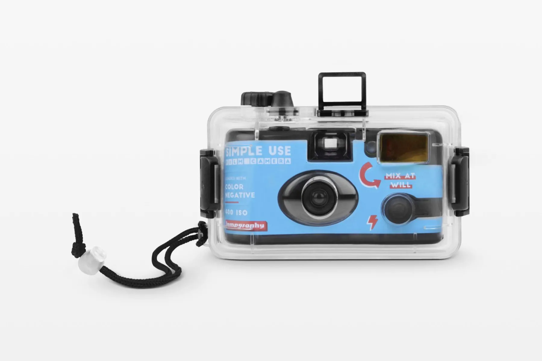 Best Sale Analogue Aqua Reloadable Camera & Underwater Case Color Negative 400 Simple Use