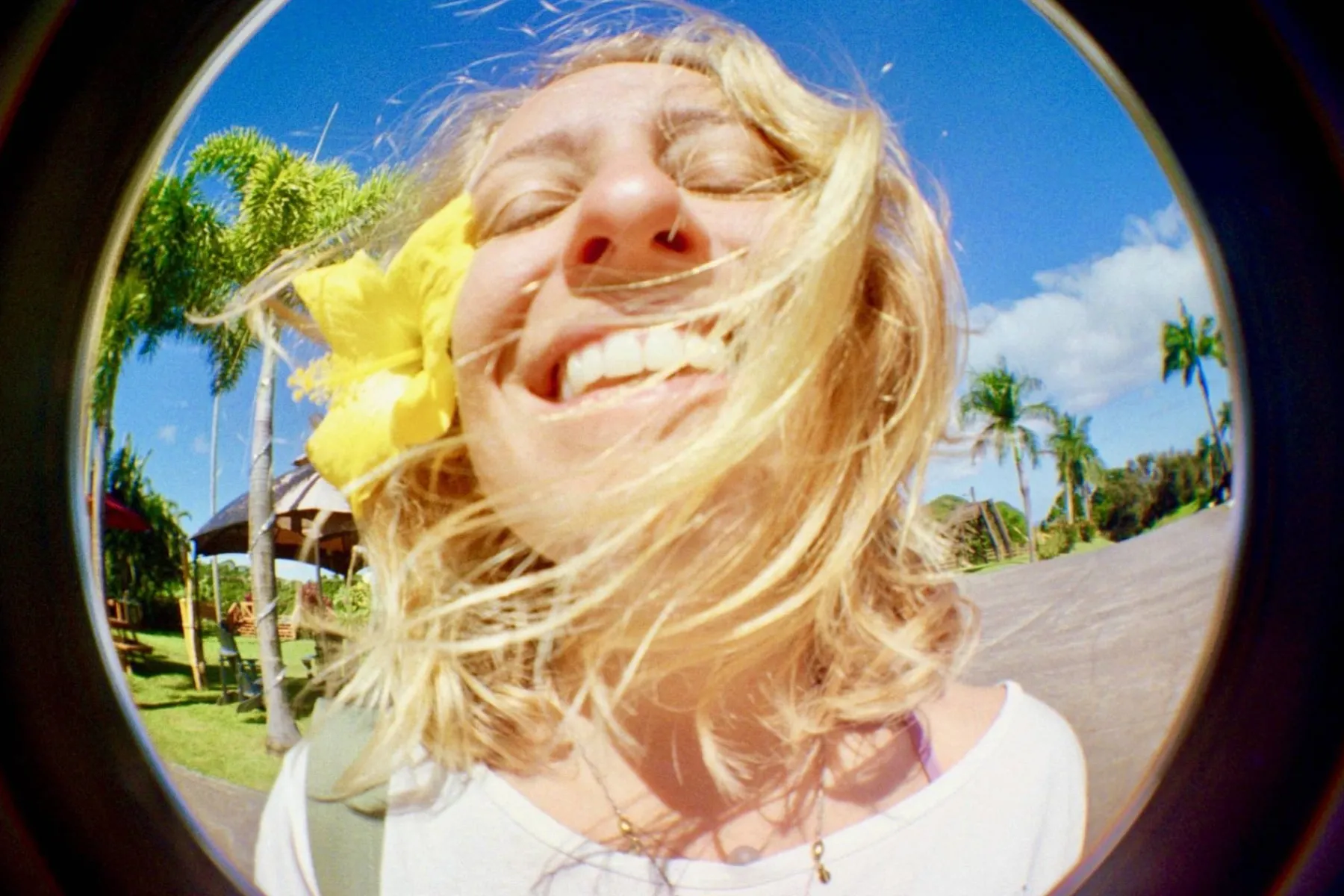 Outlet Fisheye No. 2 Acapulco La Quebrada 35 mm Camera Experimental