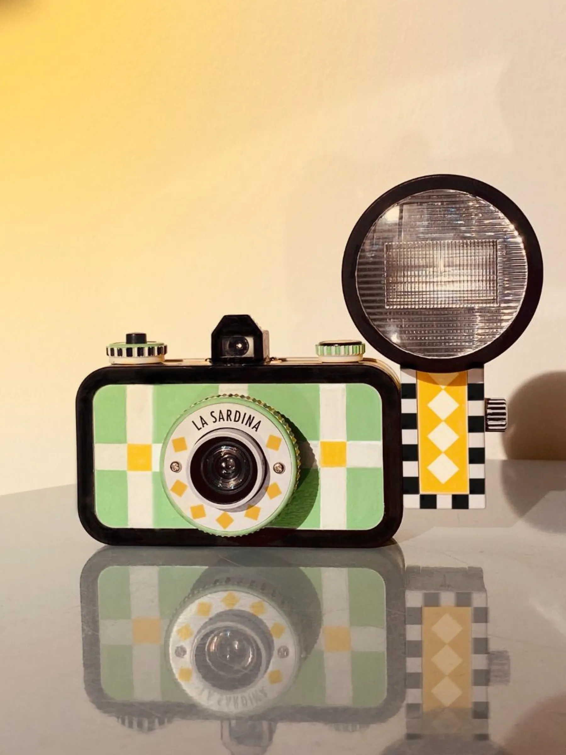 Cheap La Sardina Camera & Flash DIY Experimental