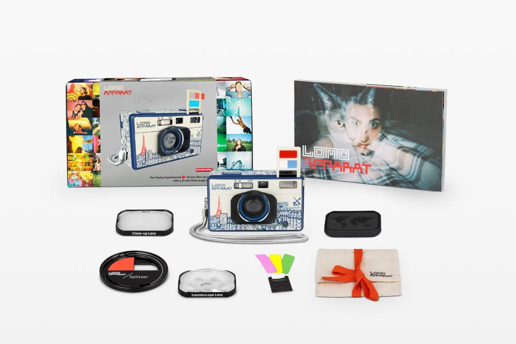 Flash Sale LomoApparat 21 mm Wide-angle Camera Paris Edition Experimental|Lomoapparat