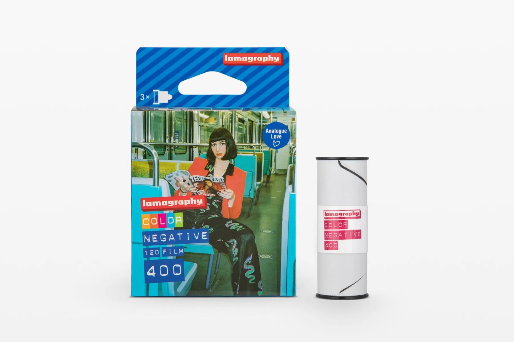 Clearance Color Negative 120 ISO 400 – Pack of 3 120 Film