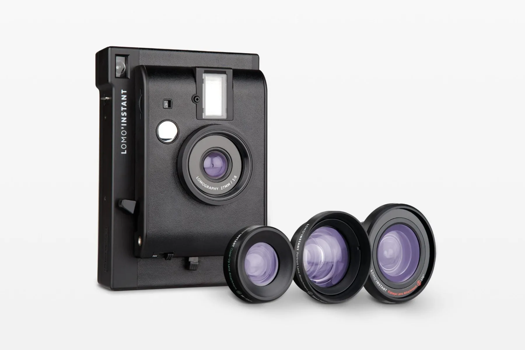 New Lomo’Instant Camera & Lenses Black Edition Cameras